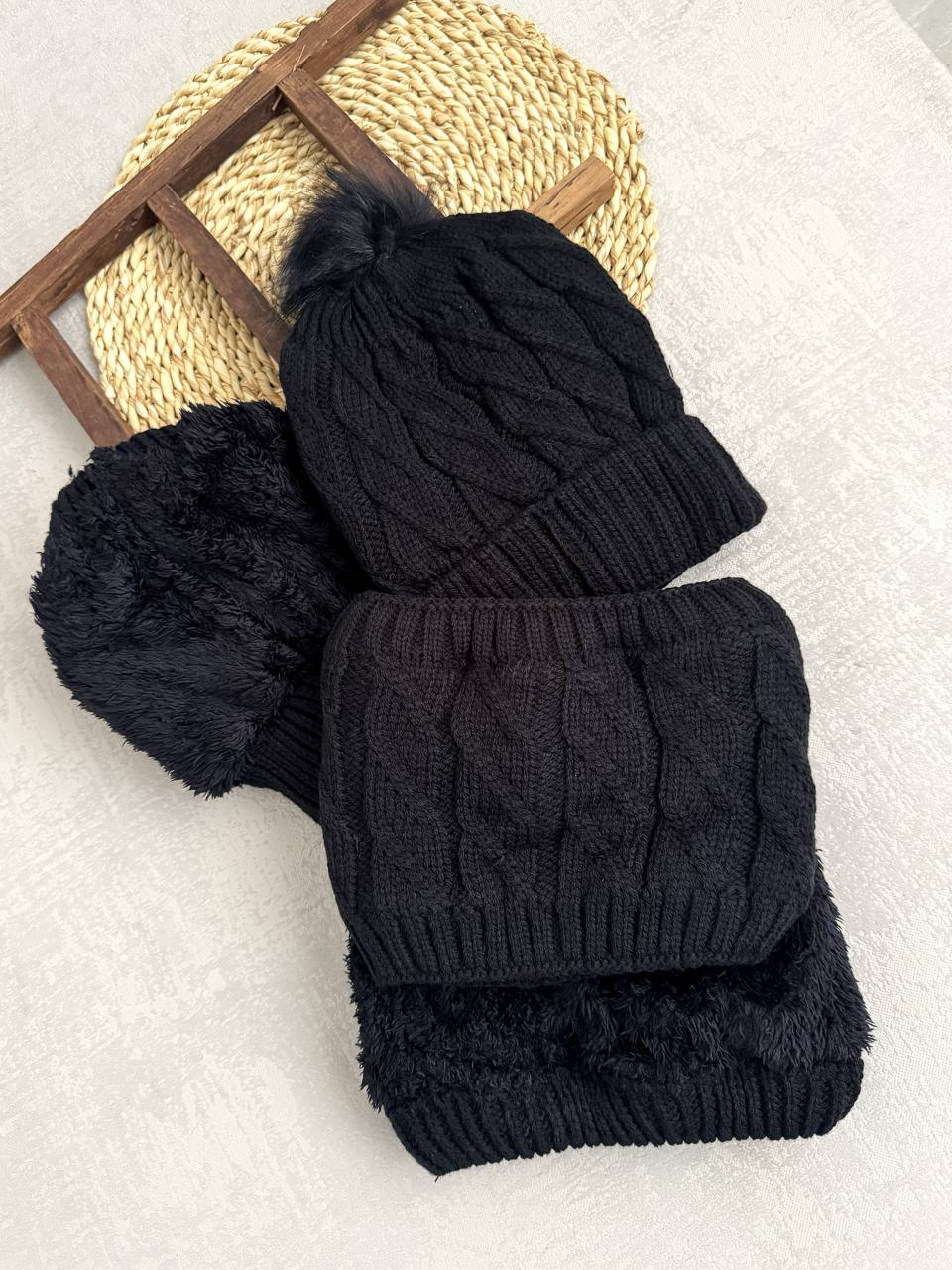 عکس کلاه مشکی پمپی - شماره 1